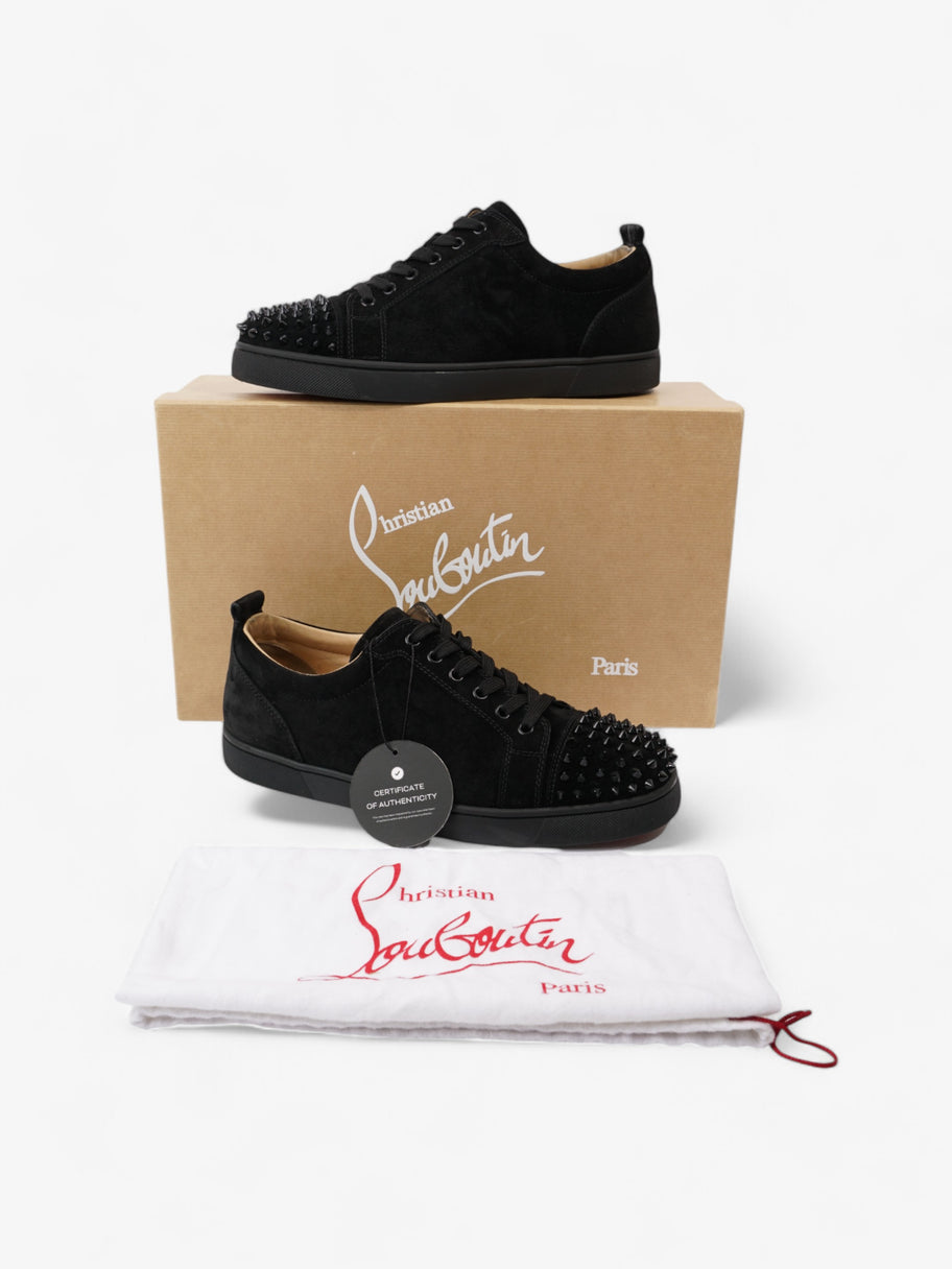 Christian Louboutin Louis Junior Spikes Black Suede EU 42 UK 8 Image 10