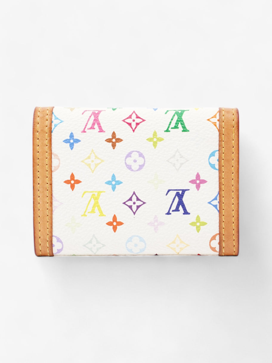 Louis Vuitton Porte Monnaie Monogram Multicolour / White Canvas Image 3