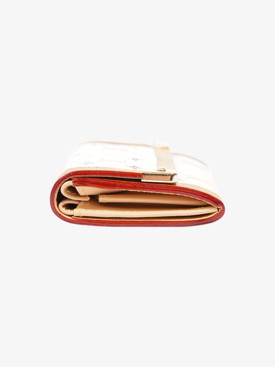 Louis Vuitton Porte Monnaie Monogram Multicolour / White Canvas Image 4