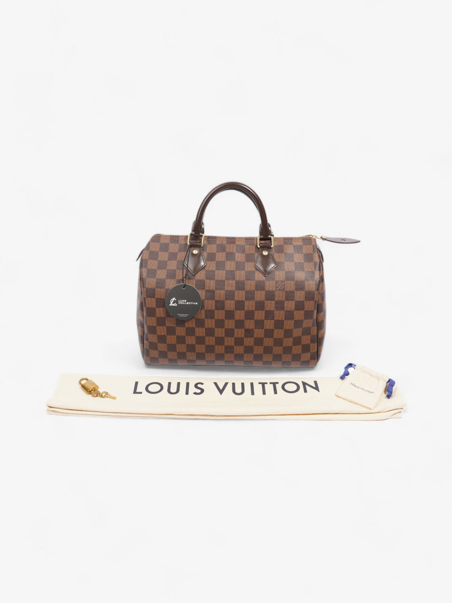 Louis Vuitton Speedy 30 Damier Ebene Coated Canvas Image 9