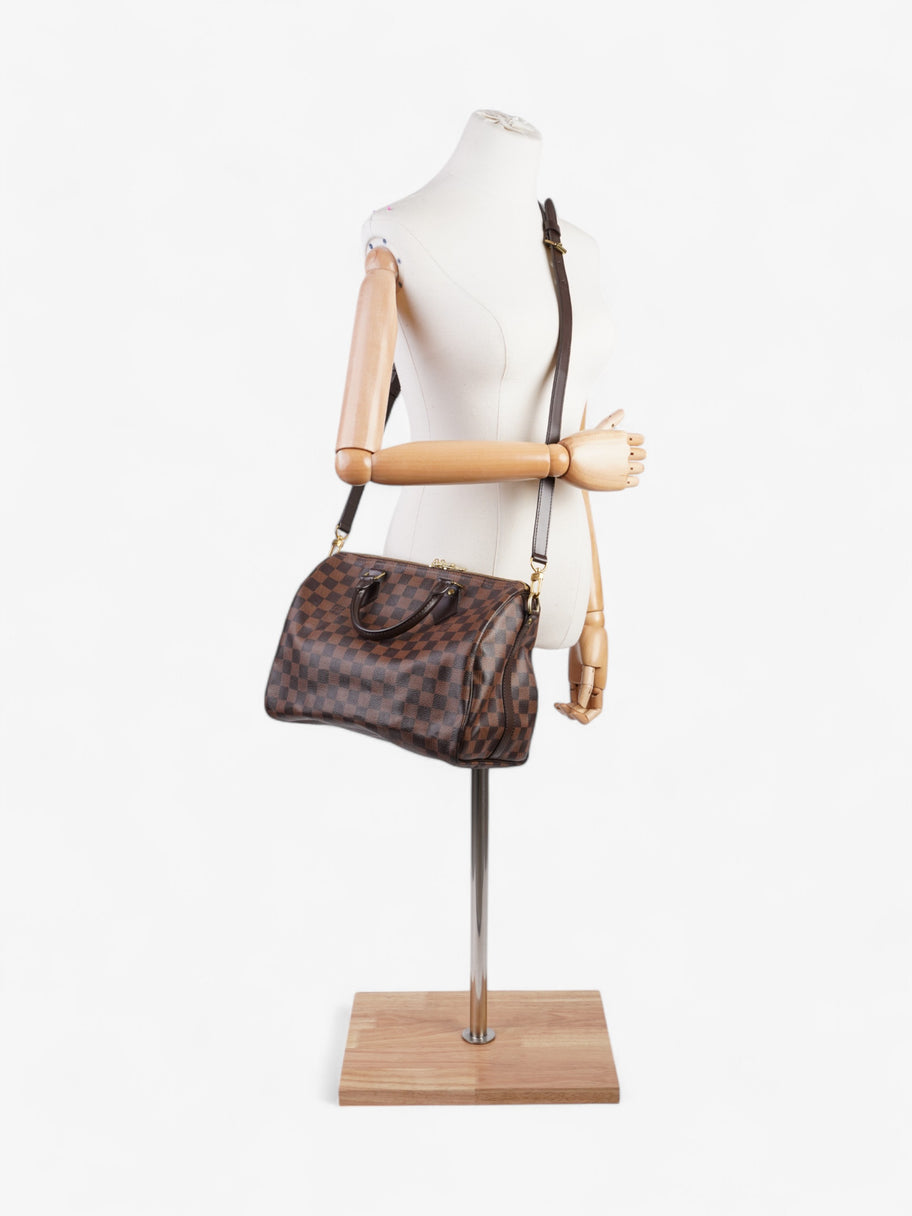 Louis Vuitton Speedy Bandoulière Damier Ebene Coated Canvas 30 Image 2