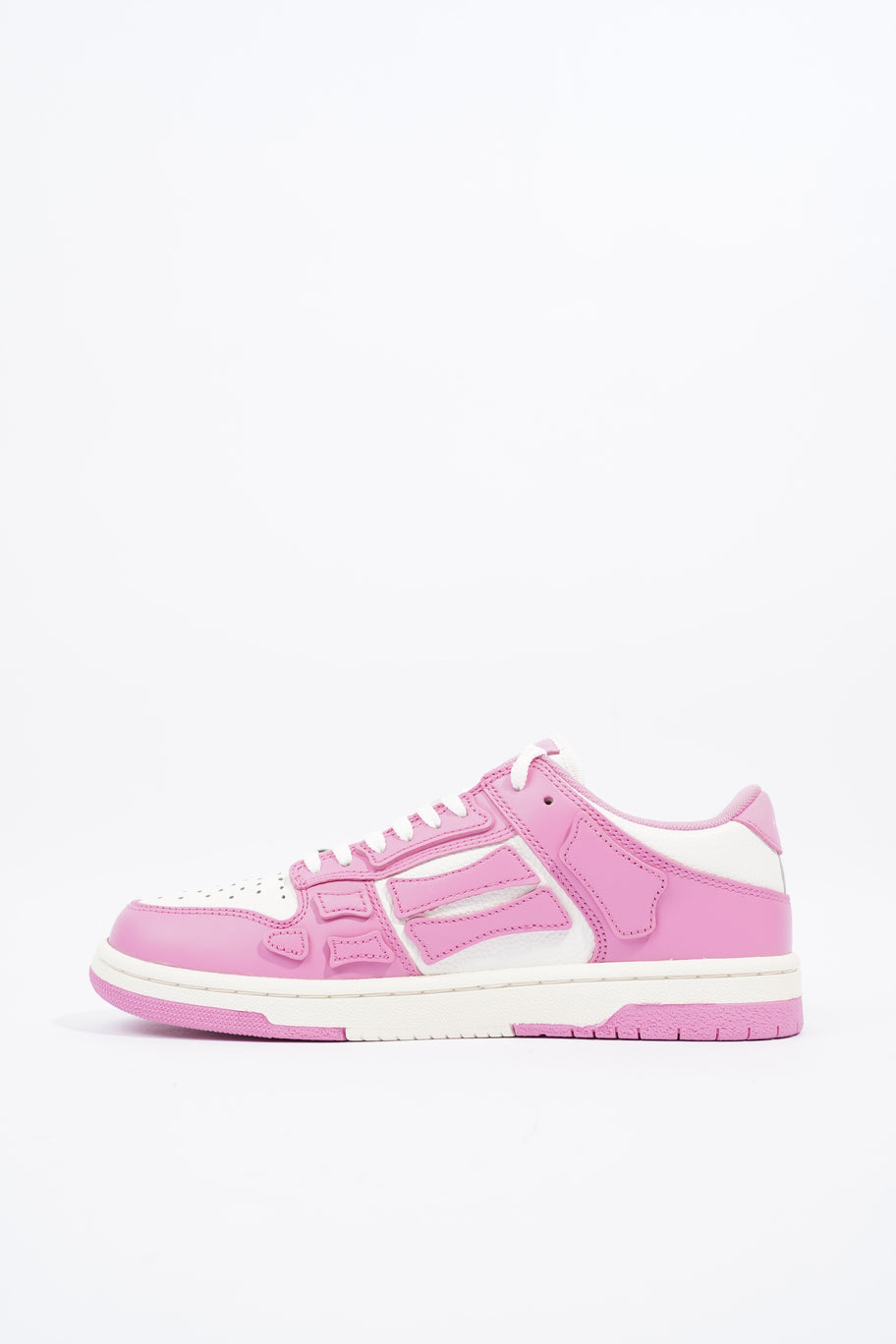 Skeleton Low Top White / Pink Leather EU 39 UK 6 Image 3