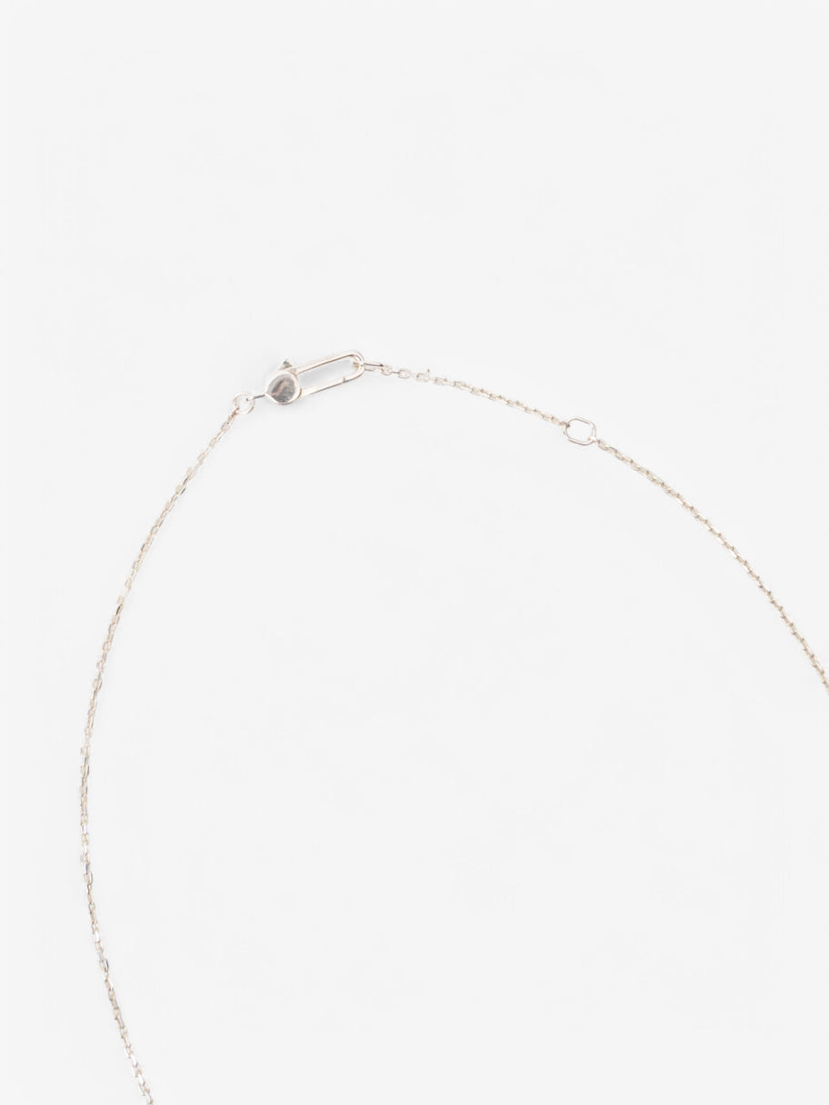 Gucci Heart Tag Necklace Silver Silver Sterling 48.3cm Image 3