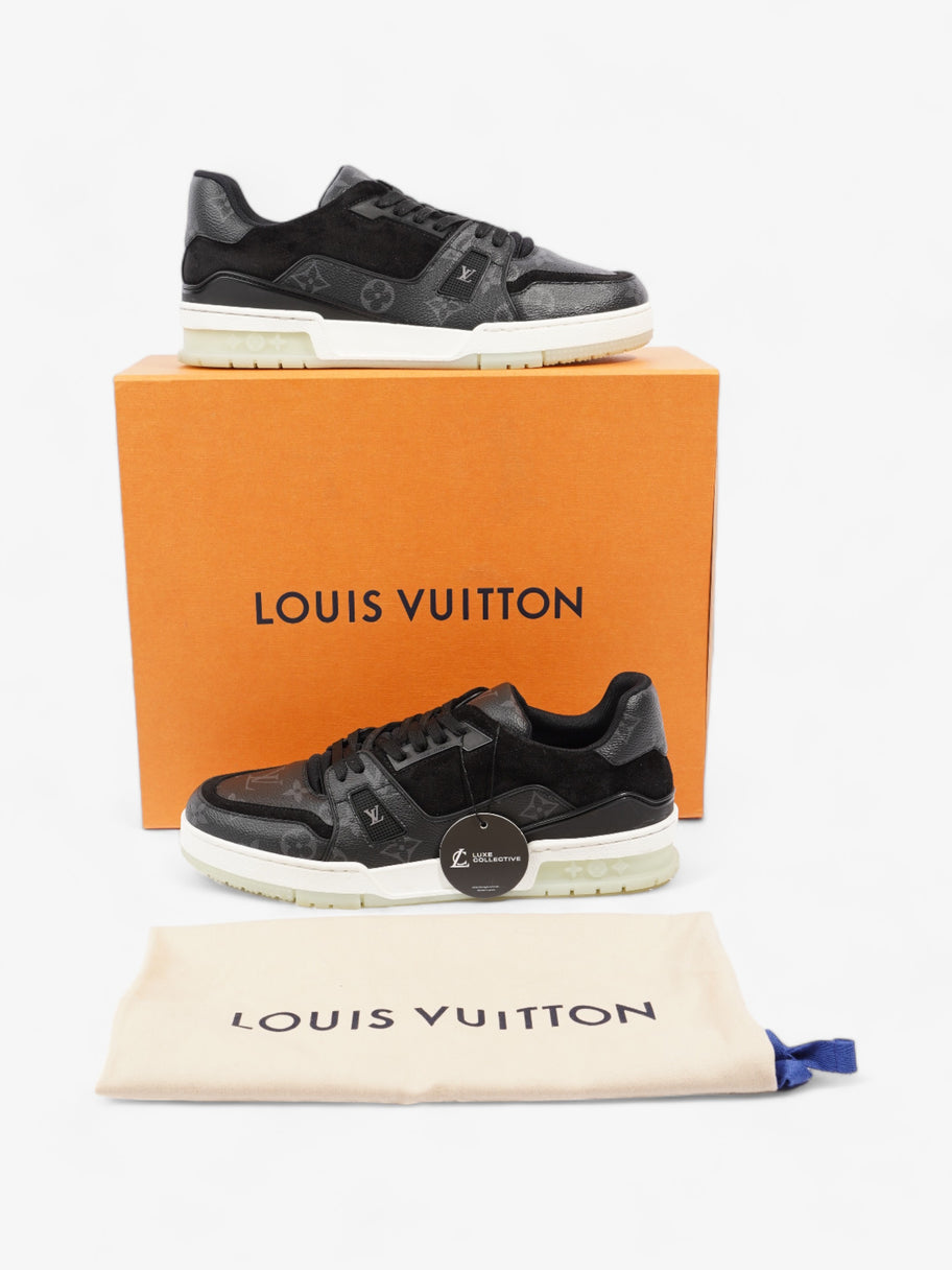 Louis Vuitton LV Trainers Black Coated Canvas EU 41.5 UK 7.5 Image 10