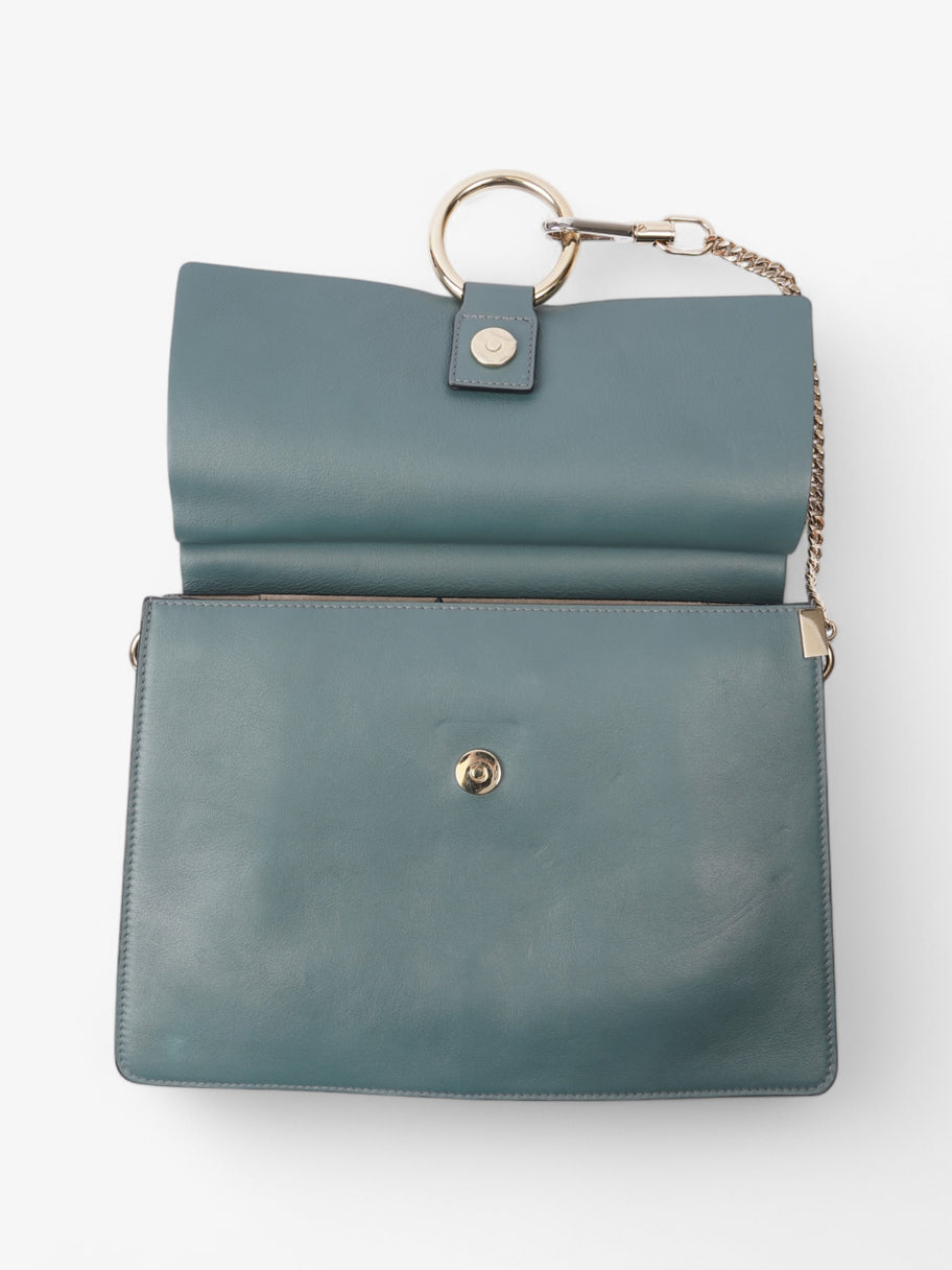 Chloe Faye Cloudy Blue Calfskin Leather Medium Image 8