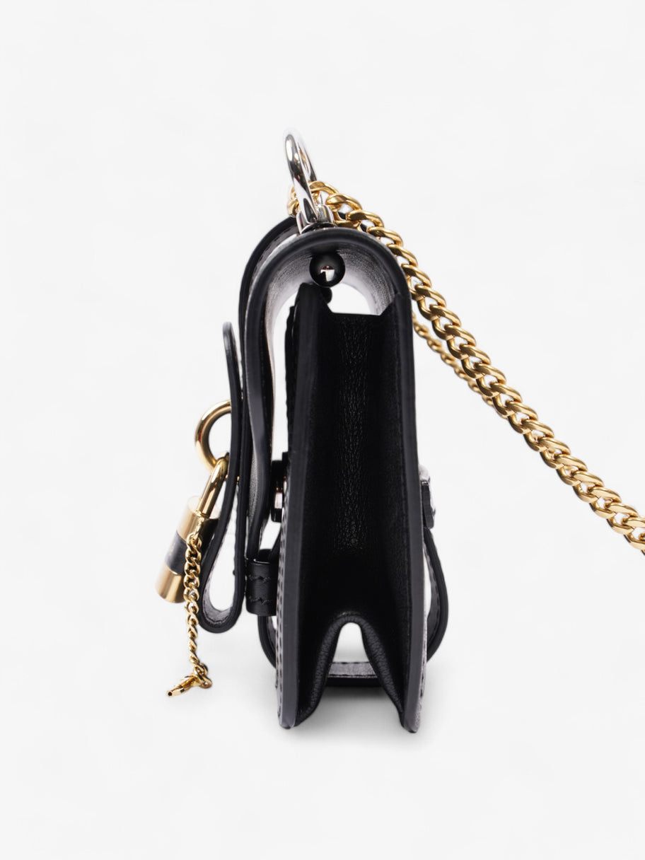 Chloe Aby Chain Black Goatskin Leather Mini Image 3