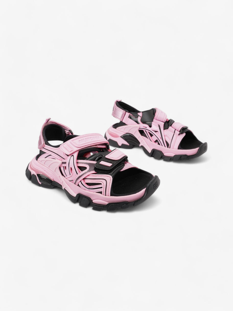Balenciaga Track Sandals Pink / Black Leather EU 39 UK 6 Image 2