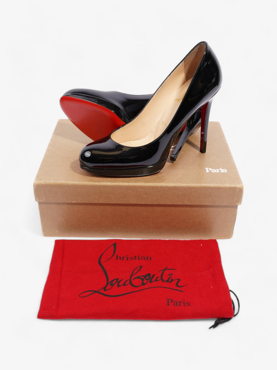 Christian Louboutin New Simple Pump 120mm Black Patent Leather EU 37 UK 4 Image 10