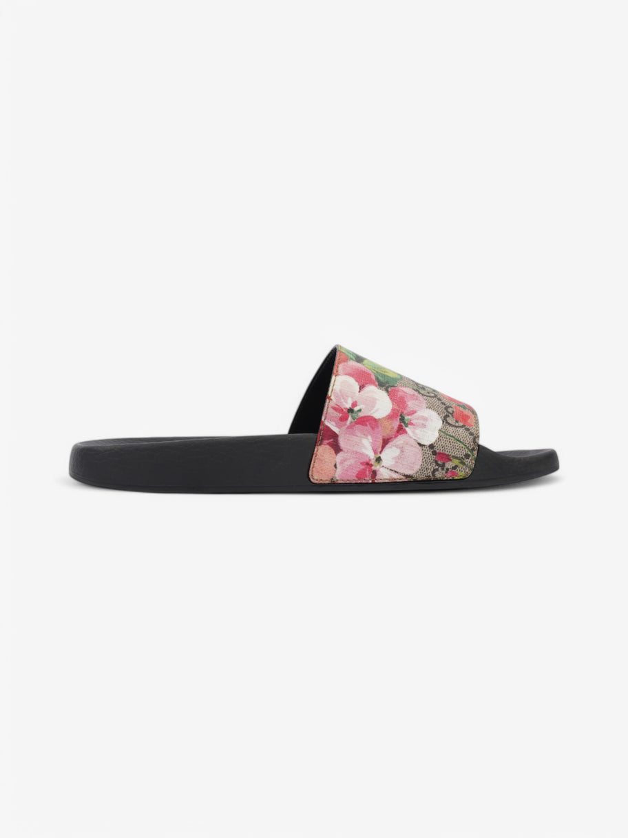 Gucci Supreme Floral Slides Beige  / Floral Coated Canvas EU 38 UK 5 Image 4