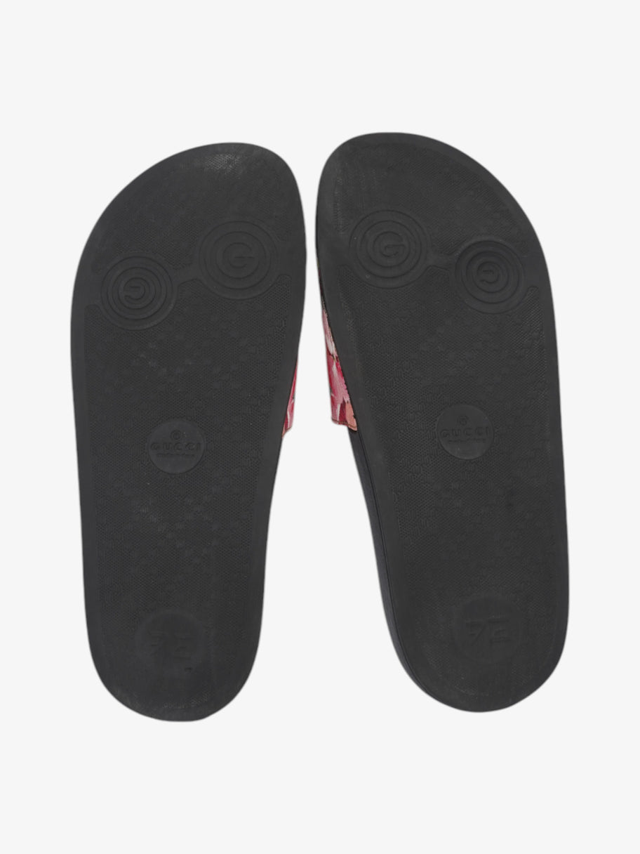 Gucci Supreme Floral Slides Beige  / Floral Coated Canvas EU 38 UK 5 Image 7