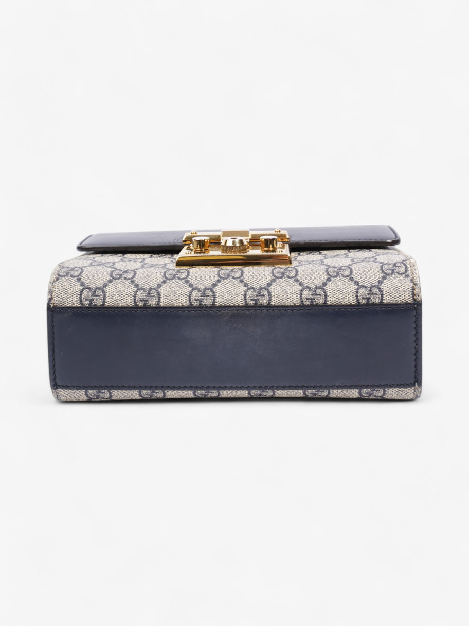 Gucci Padlock GG Supreme / Navy Blue Canvas Small Image 6
