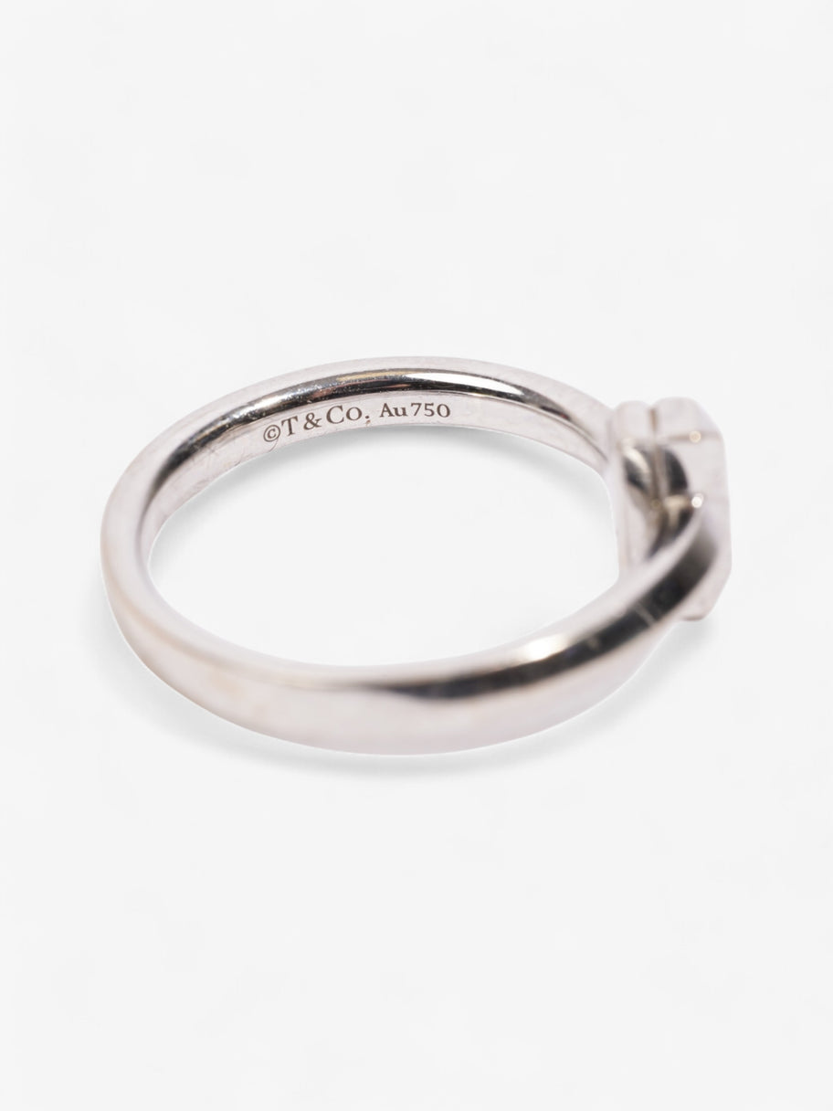 Tiffany and Co T1 Ring Silver White Gold 5.5 Image 3