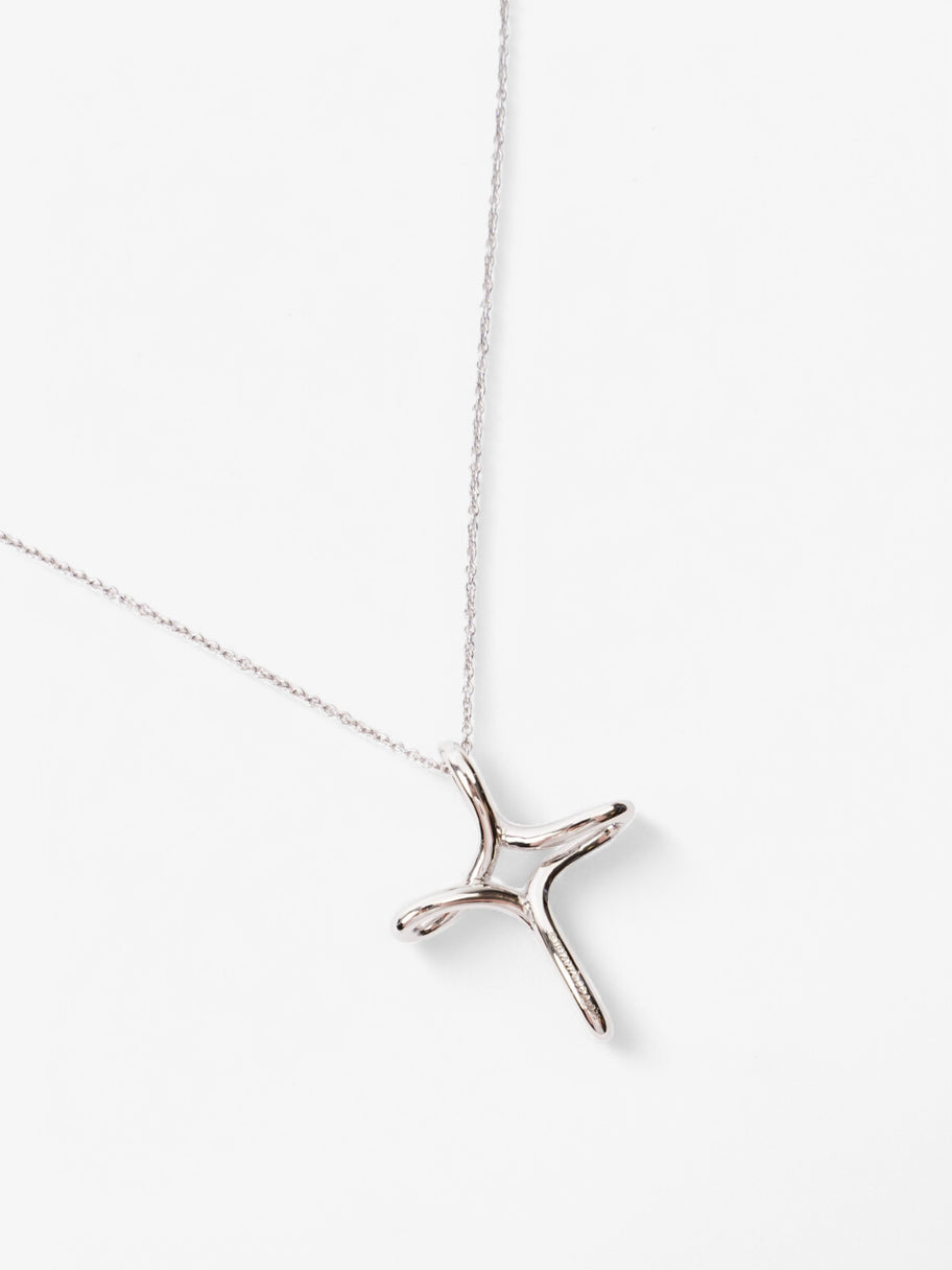 Tiffany and Co Infinity Cross Necklace Silver Silver Sterling One size Image 2