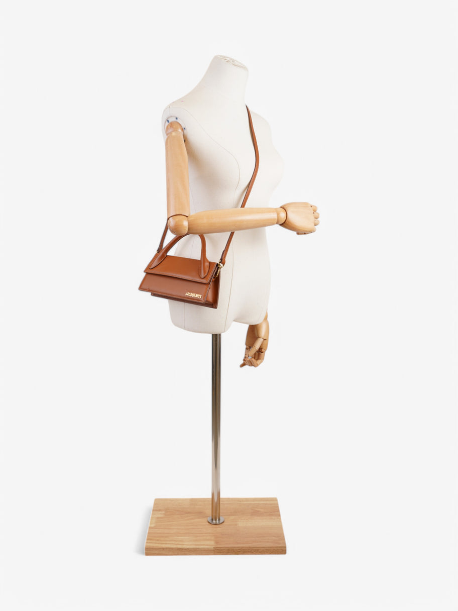 Jacquemus Le Chiquito Long Brown Leather Image 2