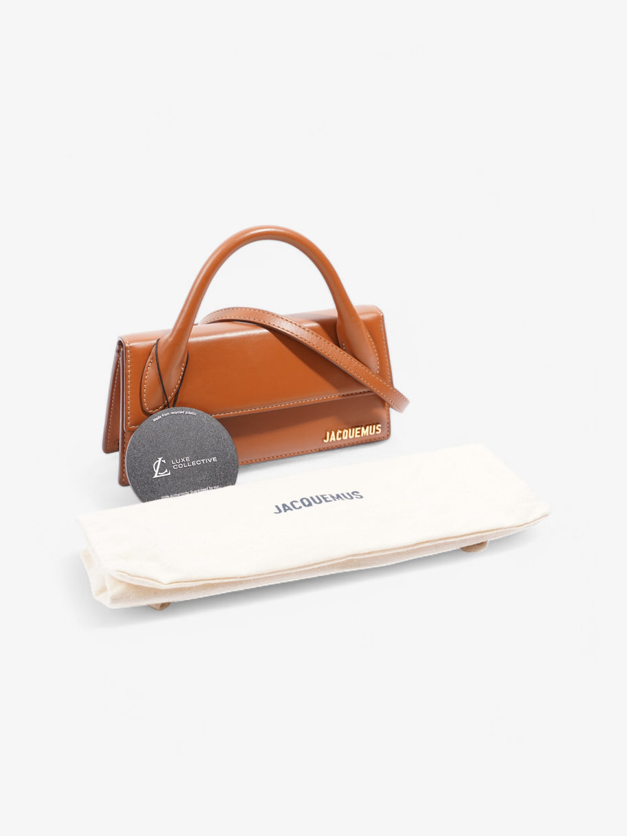 Jacquemus Le Chiquito Long Brown Leather Image 9