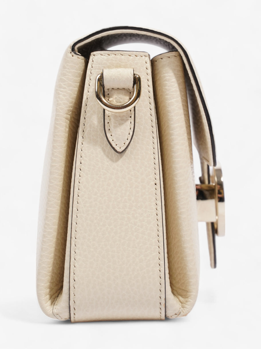 Gucci Interlocking G Dollar Bag Ivory Calfskin Leather Small Image 5