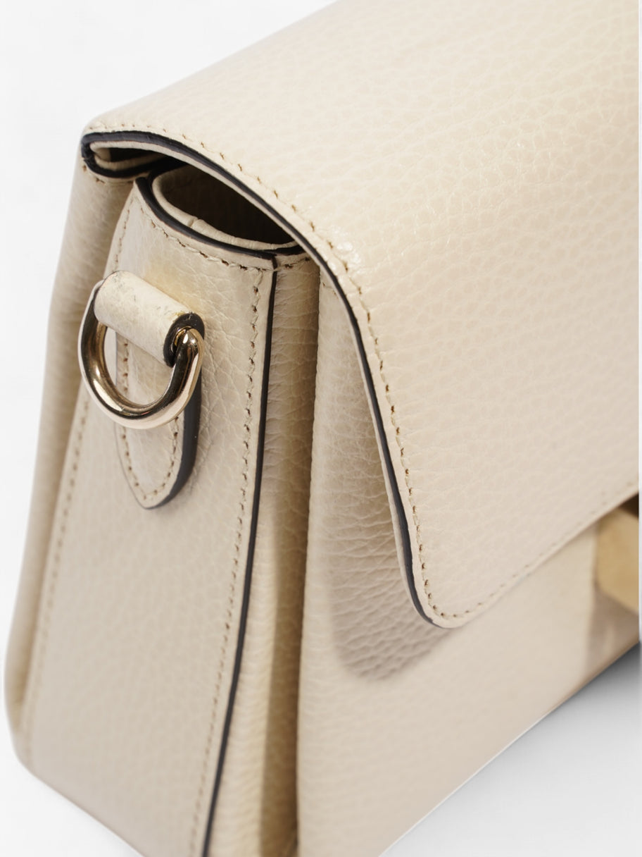 Gucci Interlocking G Dollar Bag Ivory Calfskin Leather Small Image 6