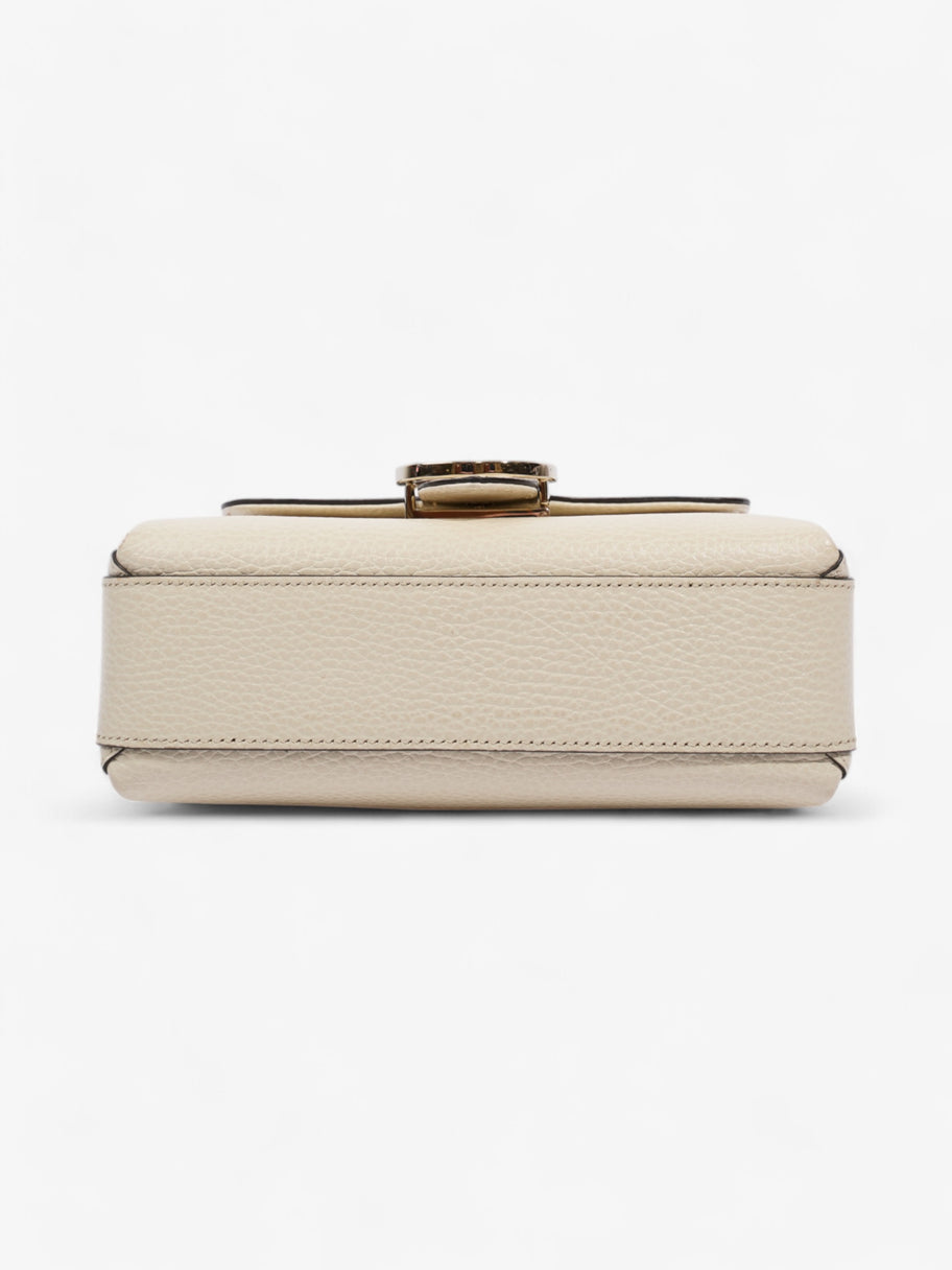 Gucci Interlocking G Dollar Bag Ivory Calfskin Leather Small Image 7