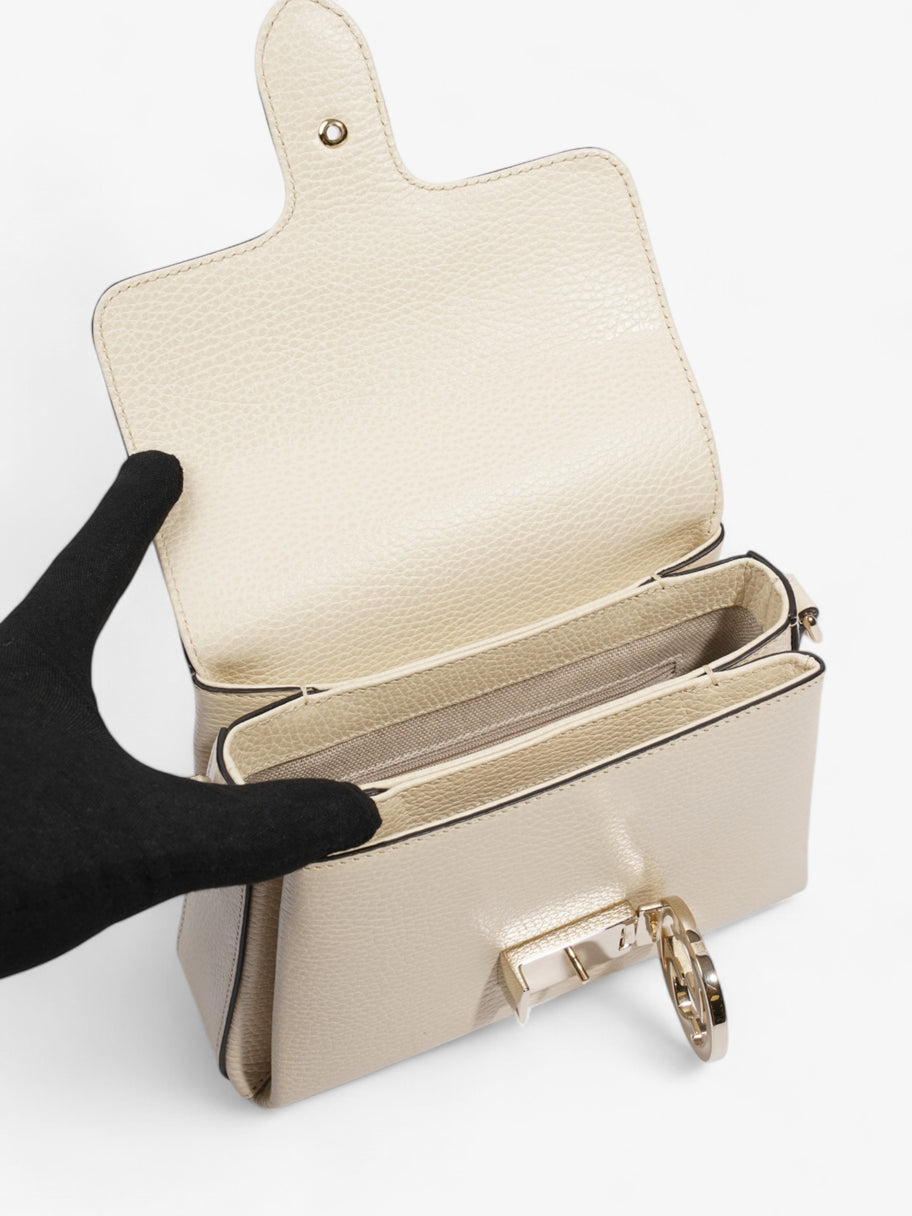 Gucci Interlocking G Dollar Bag Ivory Calfskin Leather Small Image 9