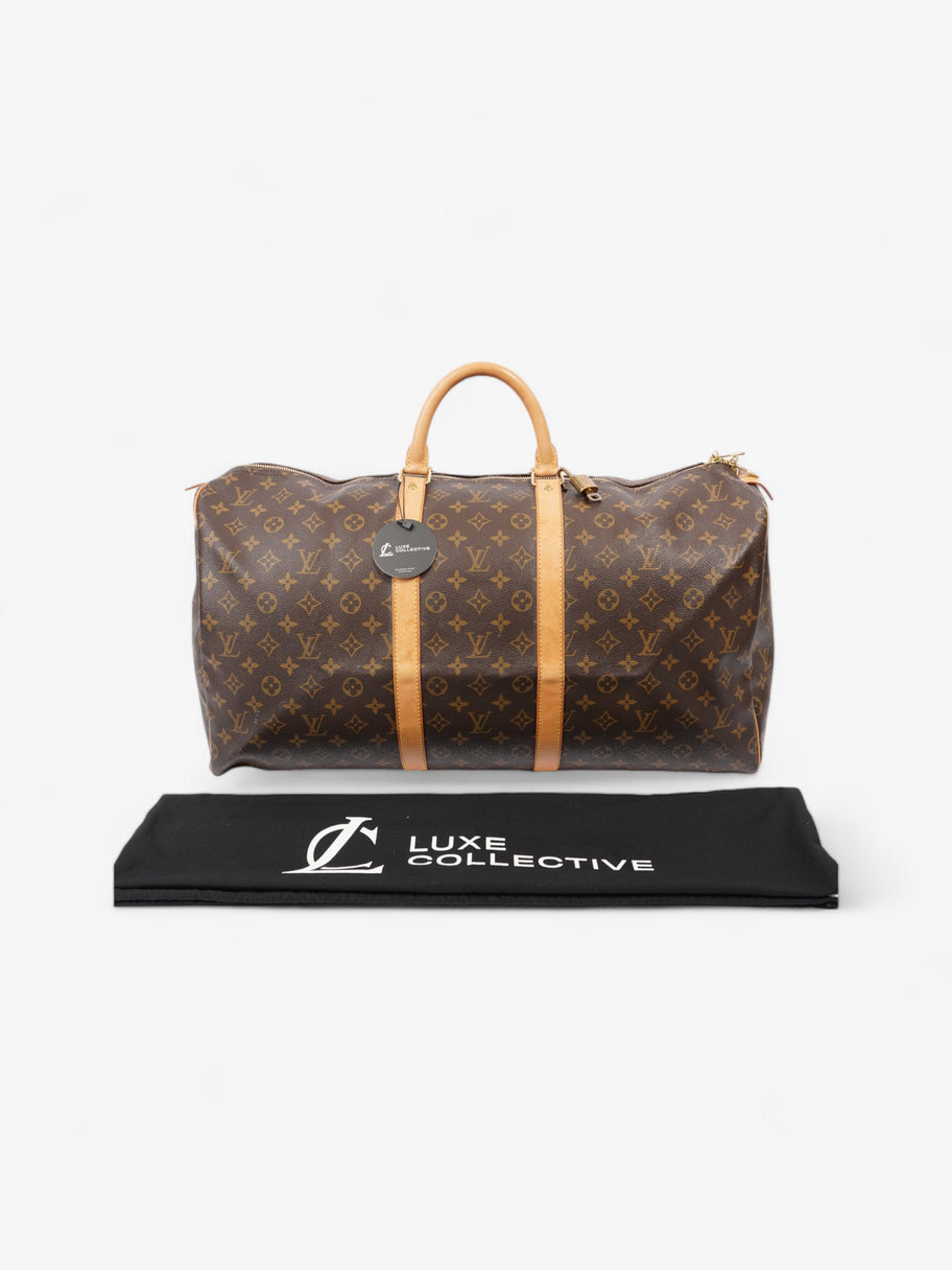 Louis Vuitton Keepall 55 Monogram Coated Canvas Image 11