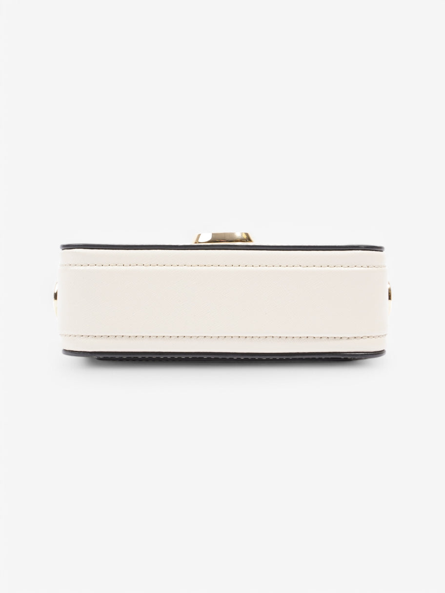 Marc Jacobs Snapshot Bag Beige  / White / Pink Leather Image 6