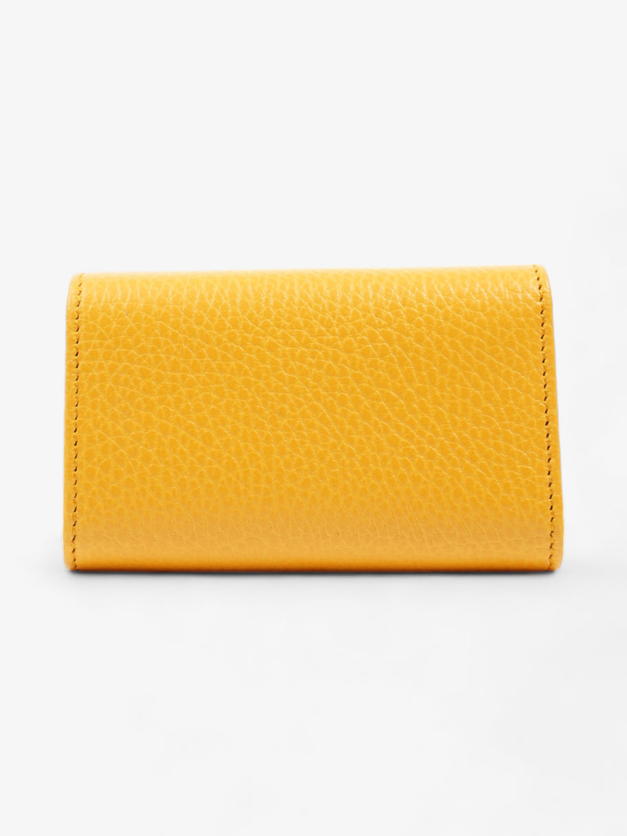 Gucci Garden Key Case with Bat Mustard Leather Image 3
