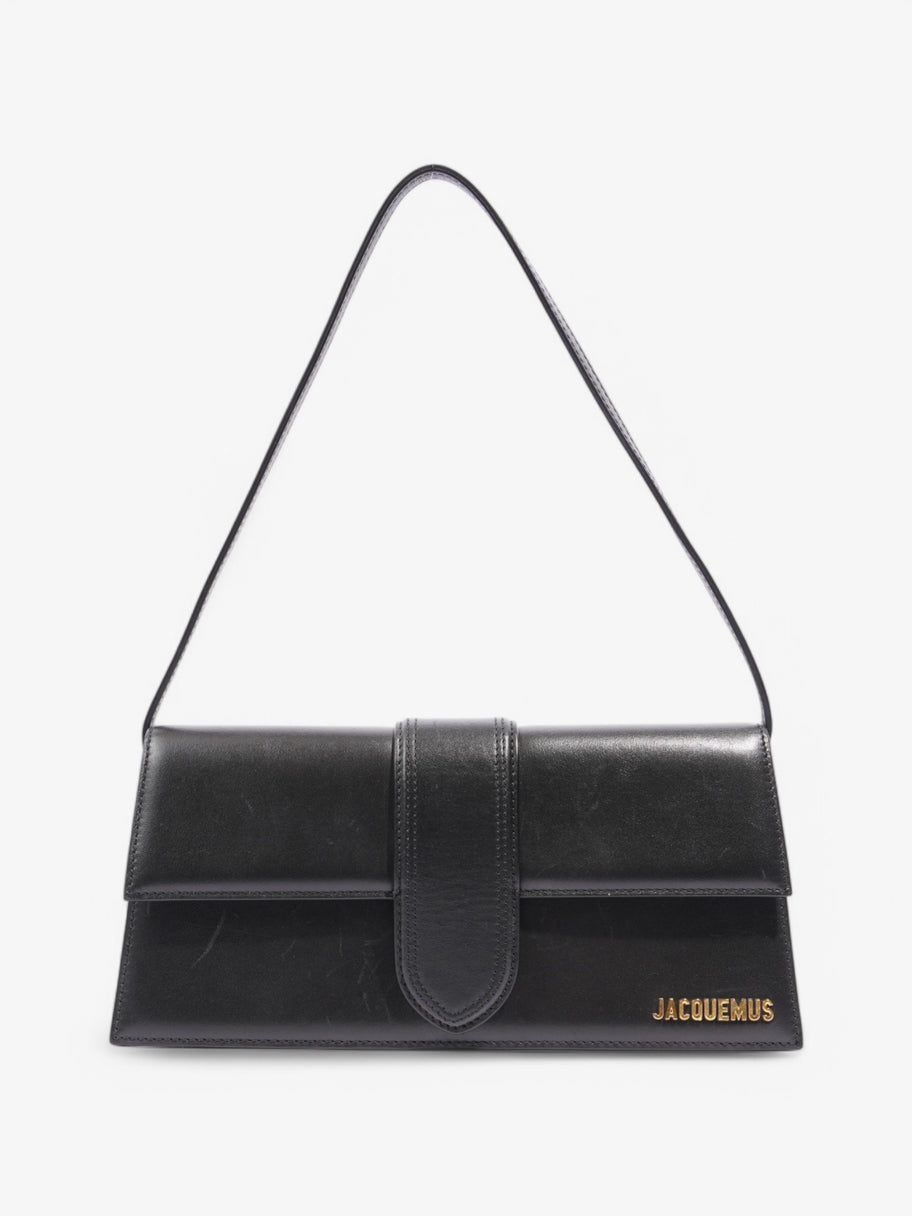 Jacquemus Le Bambino Long Black Leather Image 1