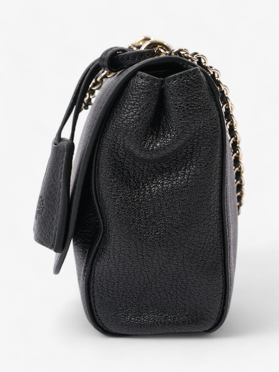 Mulberry Lily Black Goatskin Leather Image 3