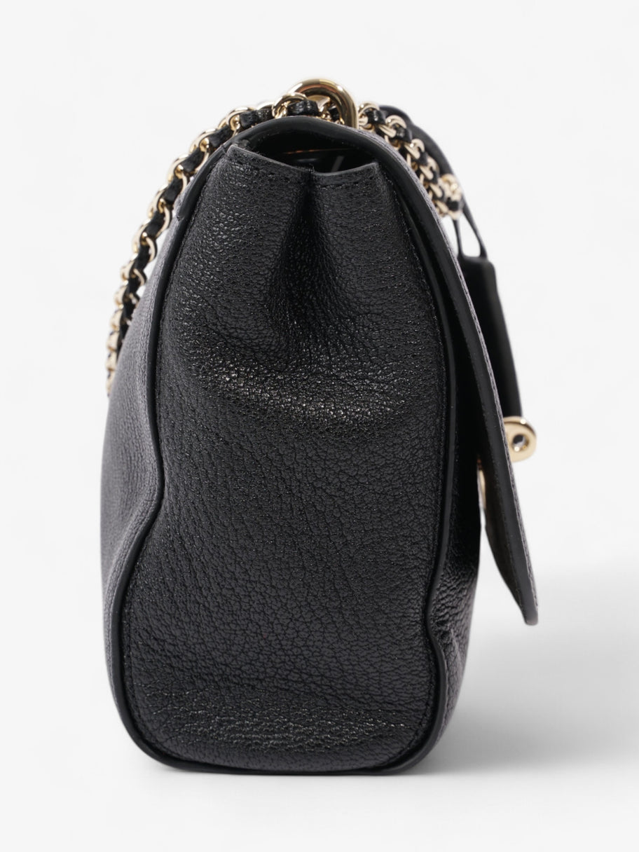 Mulberry Lily Black Goatskin Leather Image 5