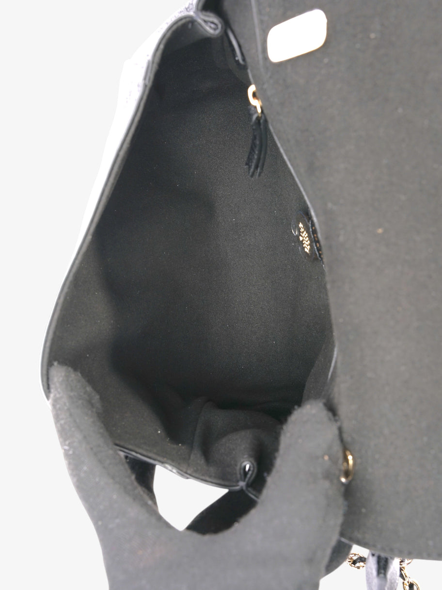 Mulberry Lily Black Goatskin Leather Image 9