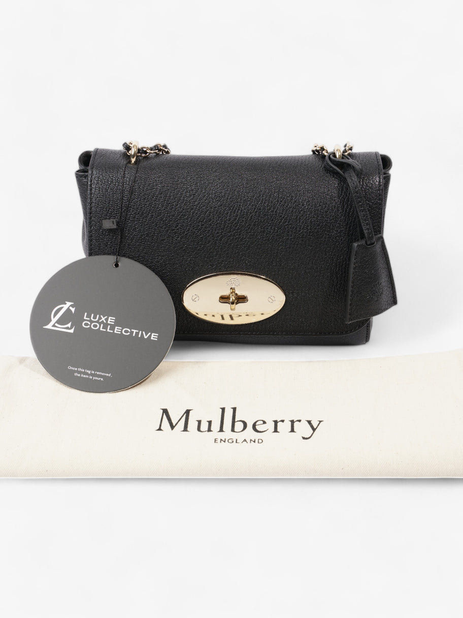 Mulberry Lily Black Goatskin Leather Image 10