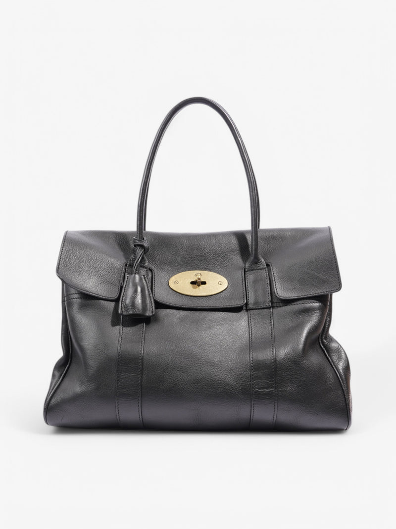  Mulberry Bayswater Black Leather Large