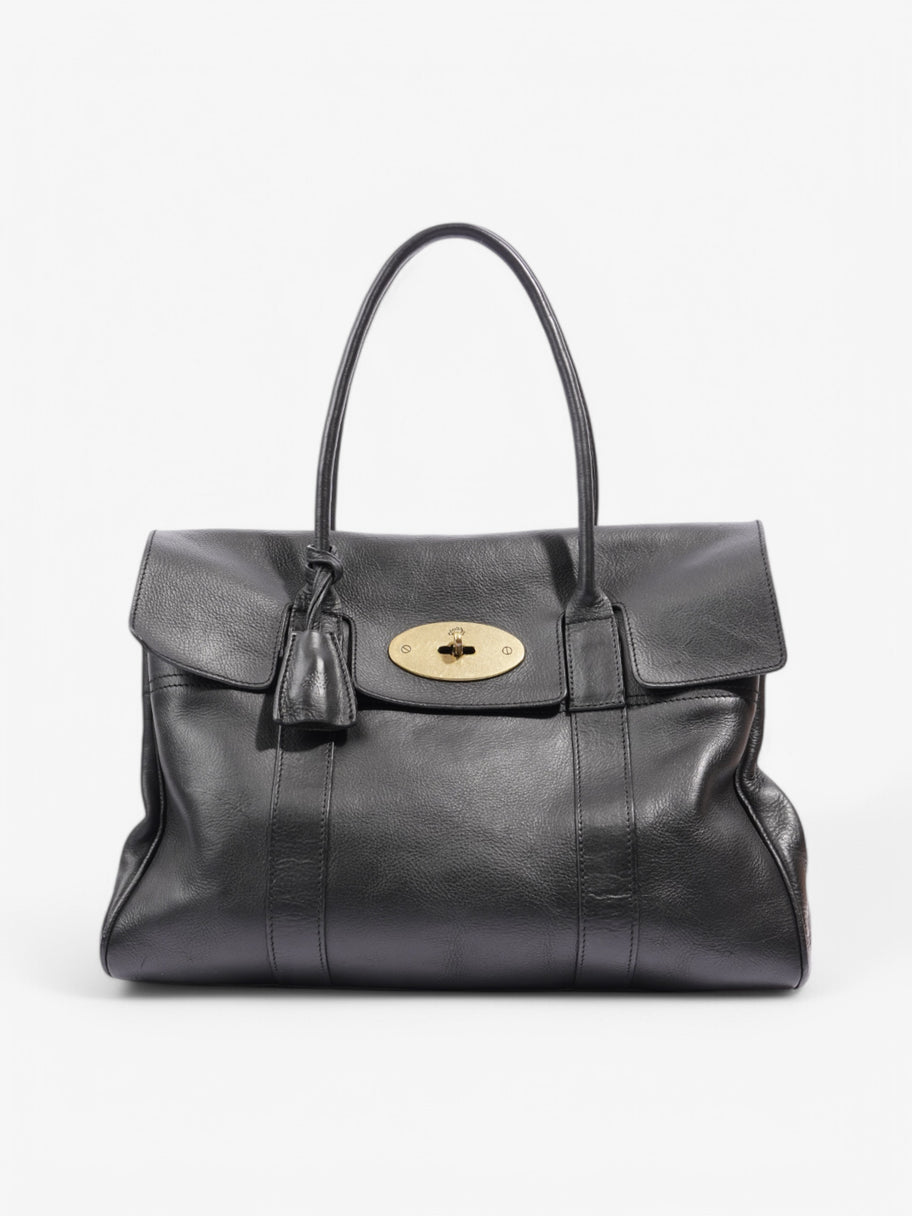 Mulberry Bayswater Black Leather Large Image 1