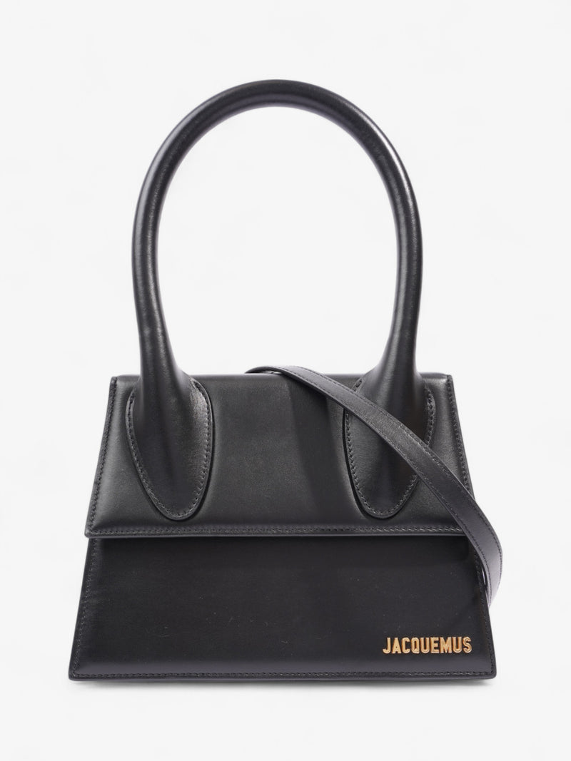  Jacquemus Le Chiquito Black Leather Grande