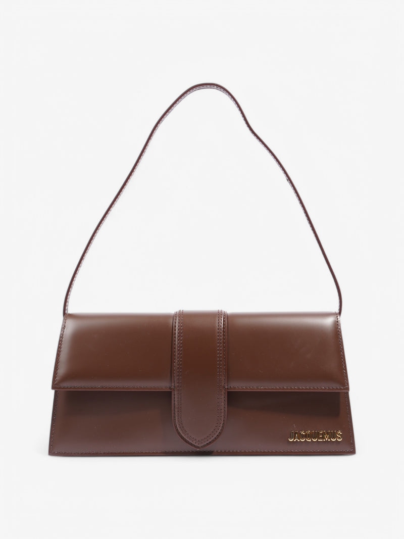  Jacquemus Le Bambino Brown Leather Grande