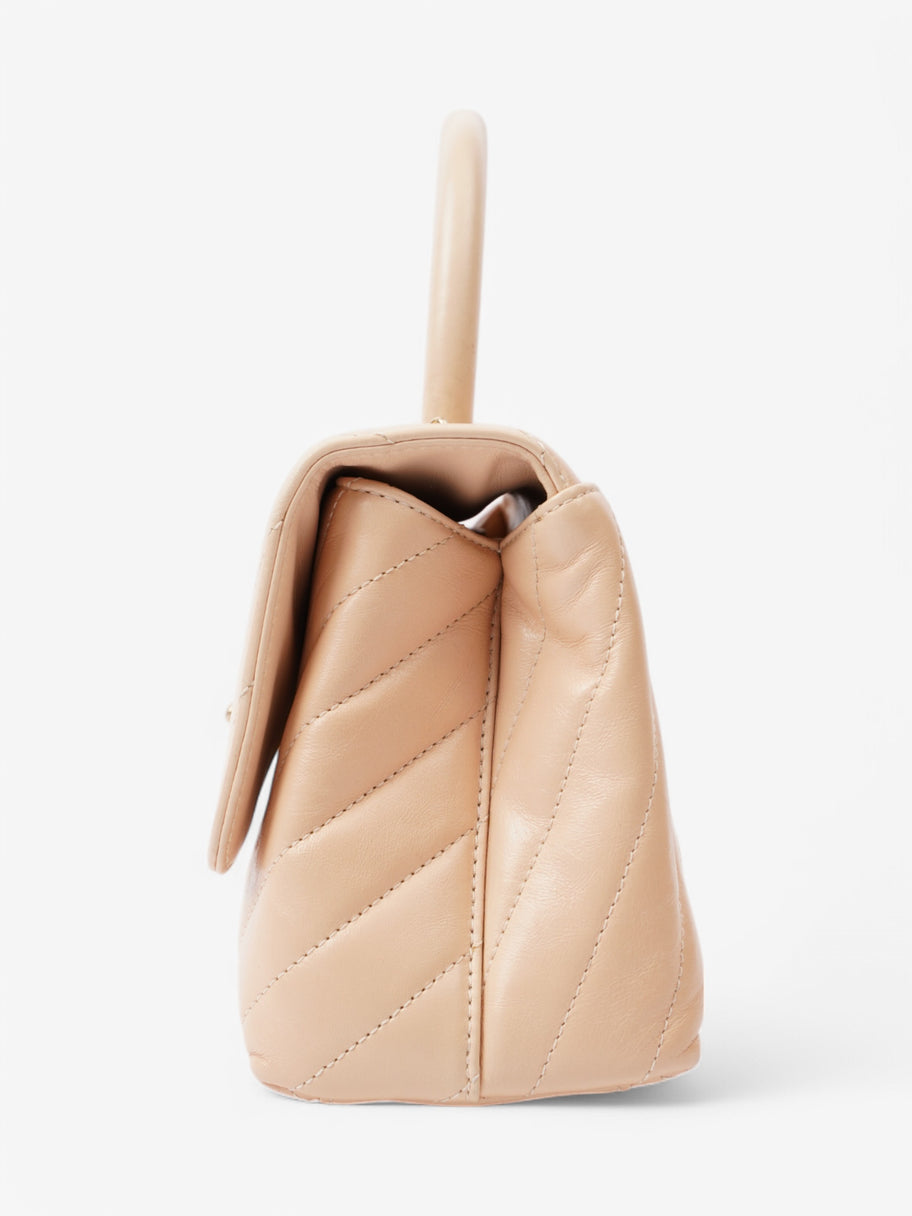 Chanel Coco Handle Flap Nude Lambskin Leather Mini Image 5