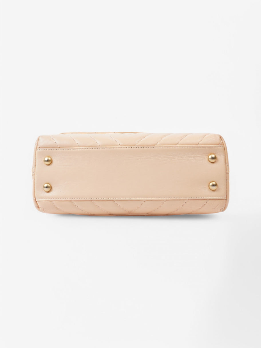 Chanel Coco Handle Flap Nude Lambskin Leather Mini Image 6
