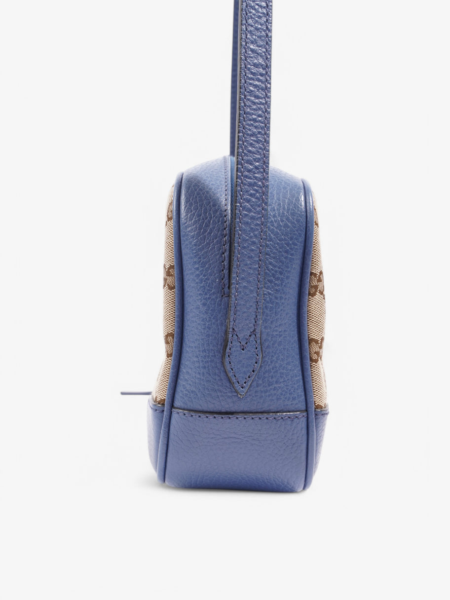 Gucci Bree Brown / Blue Canvas Image 3