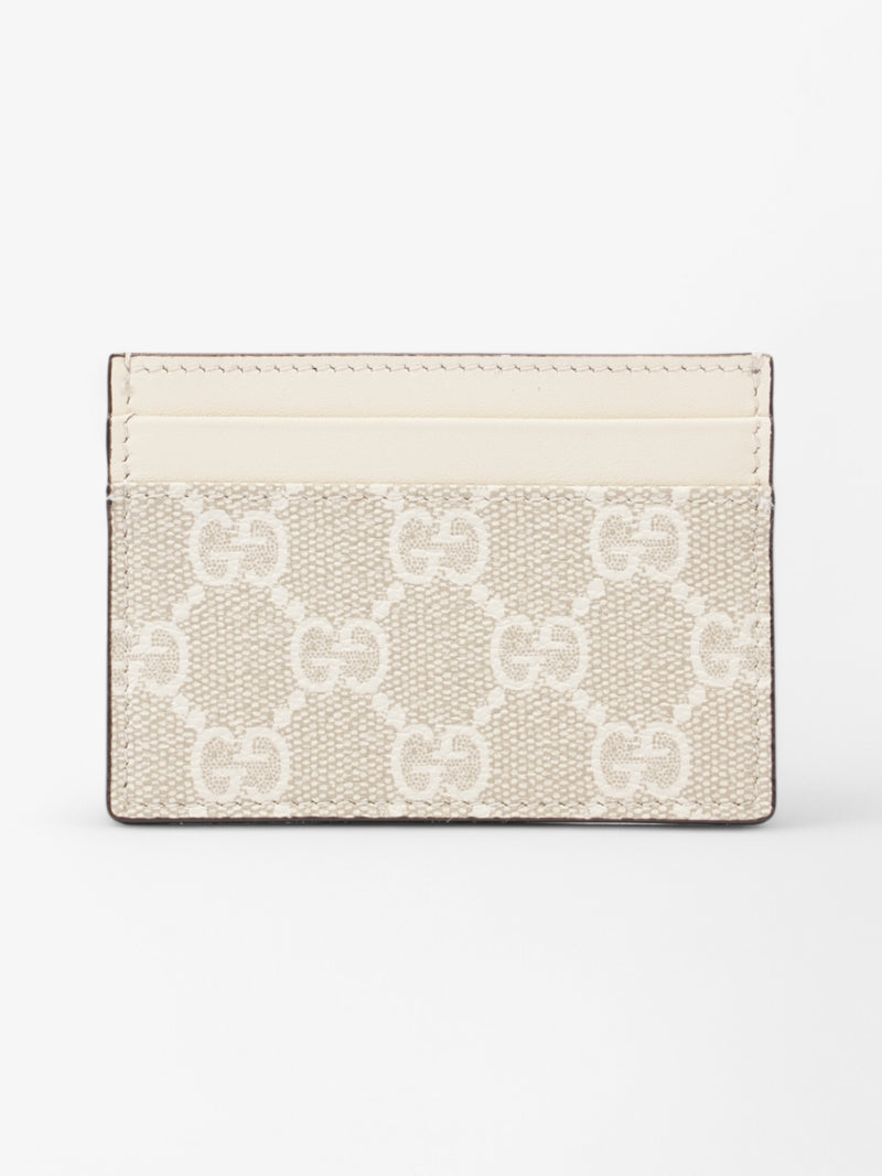  Gucci Card Holder Cream Coated Canvas