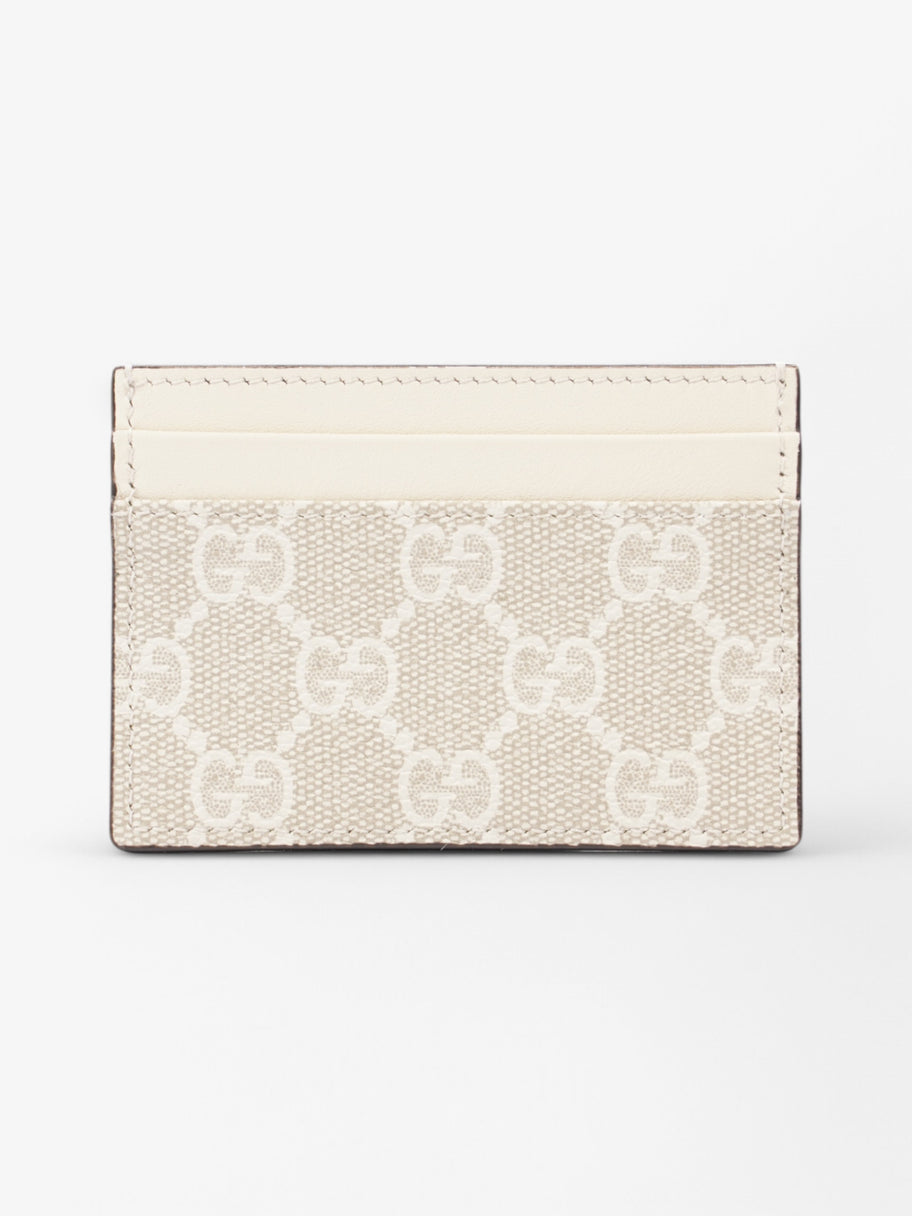 Gucci Card Holder Cream Coated Canvas Image 2