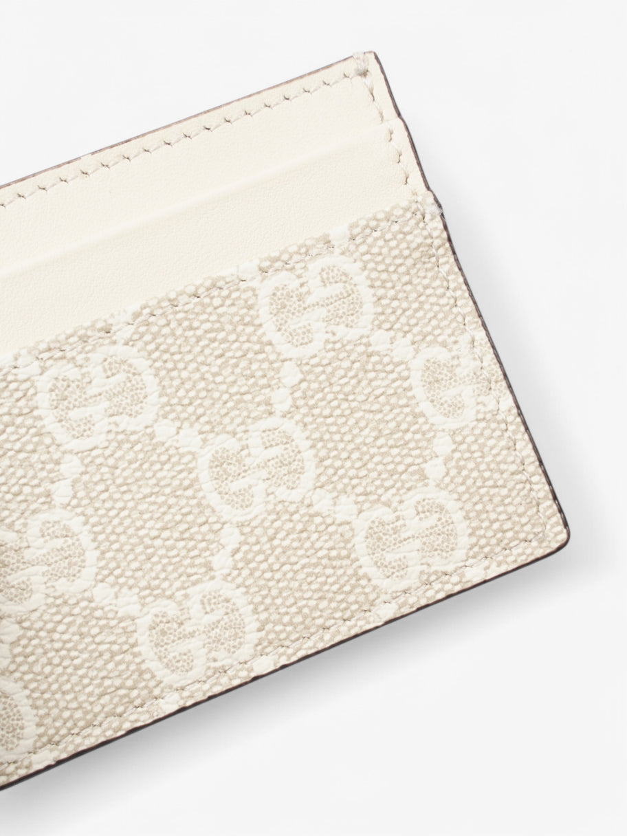 Gucci Card Holder Cream Coated Canvas Image 5