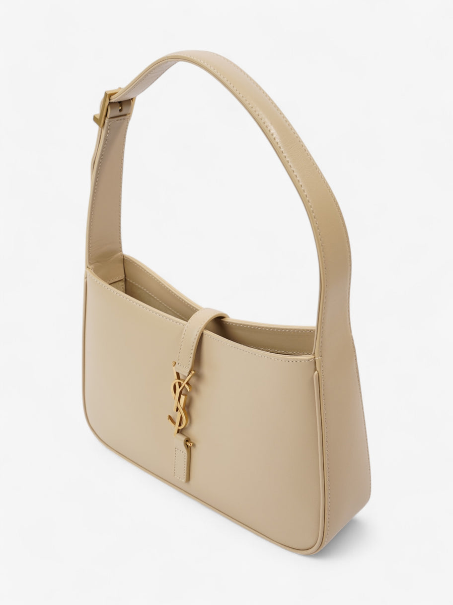 Saint Laurent Le 5 a 7 Hobo Nude Calfskin Leather Image 7