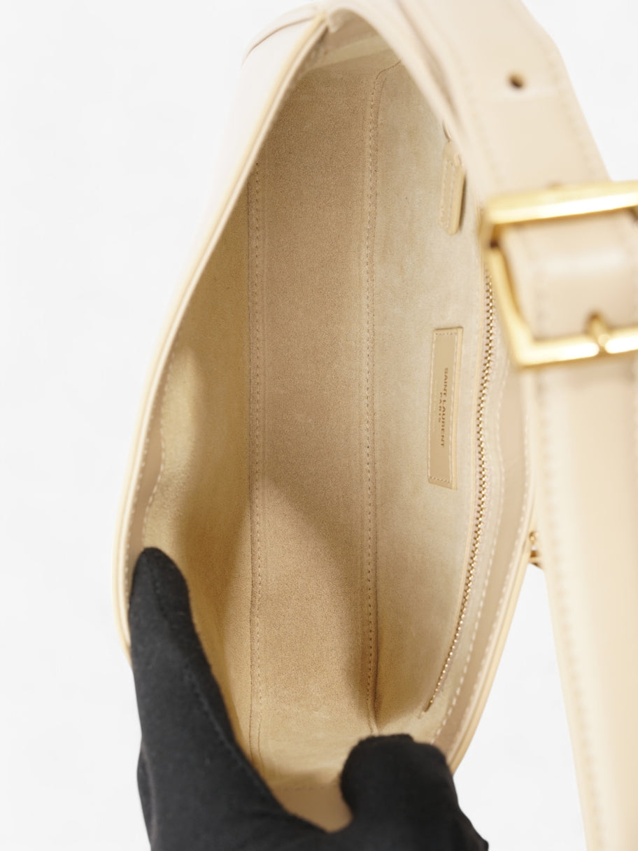 Saint Laurent Le 5 a 7 Hobo Nude Calfskin Leather Image 8