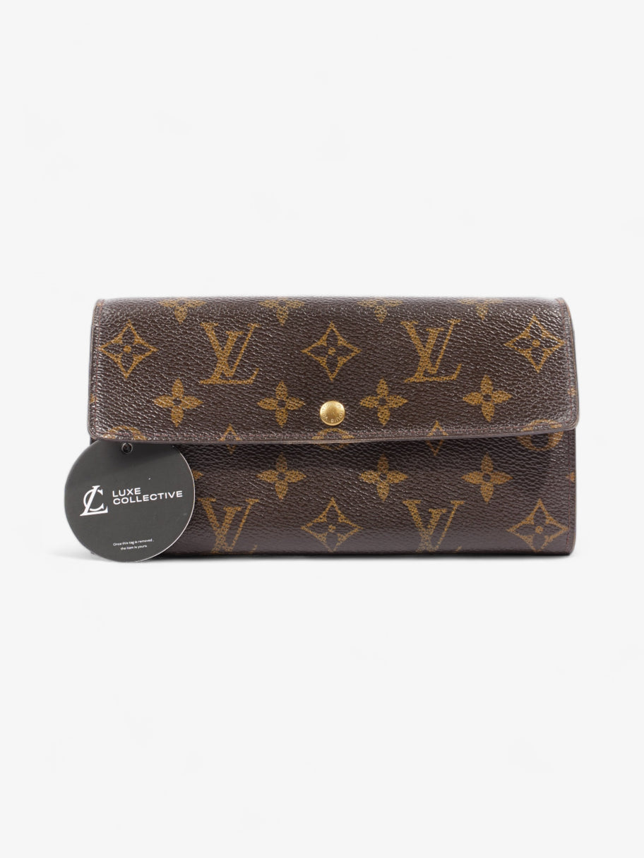 Louis Vuitton Sarah Wallet Monogram Coated Canvas Image 7