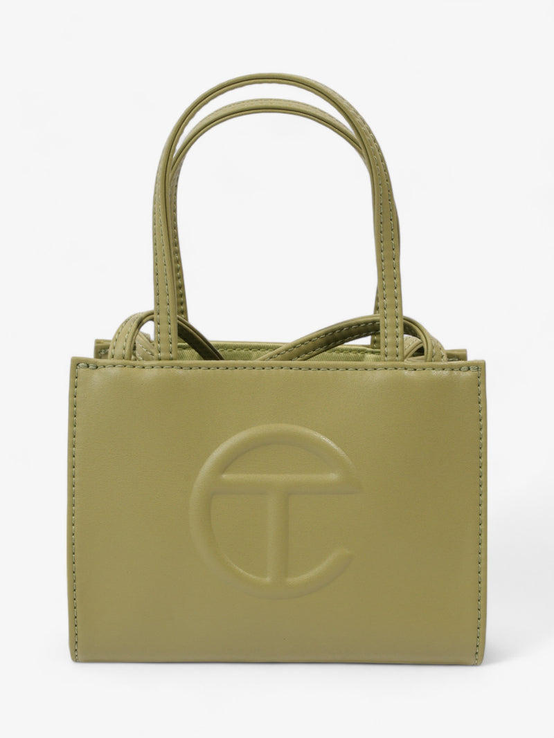  Telfar Shopping Bag Olive Green Polyurethane Small