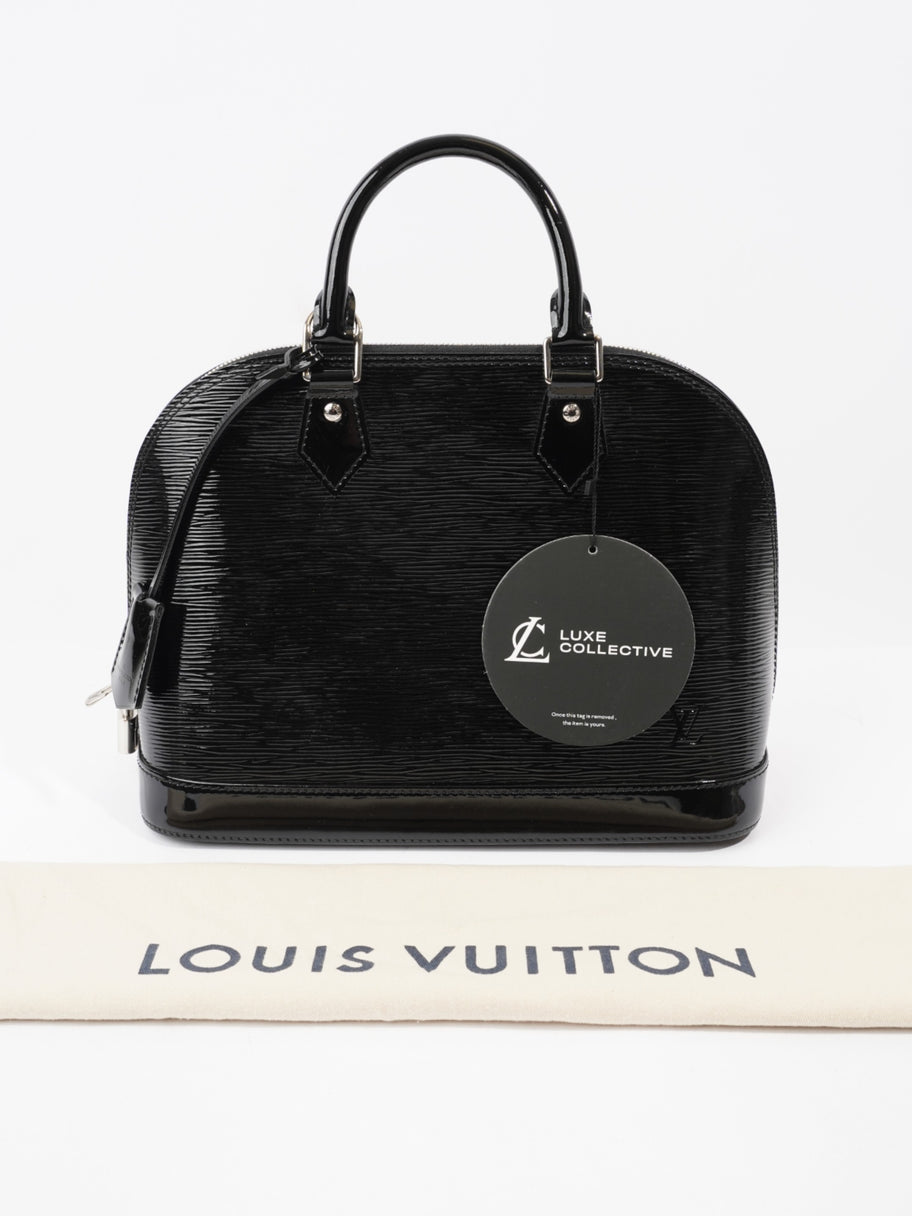 Louis Vuitton Alma Black Epi Leather PM Image 9