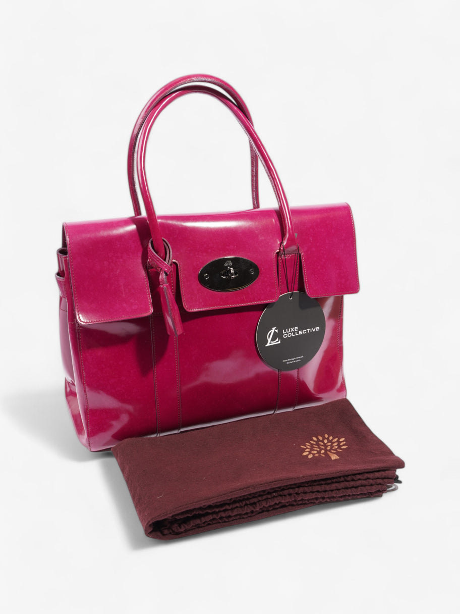 Mulberry Bayswater Grape Patent Leather Image 8