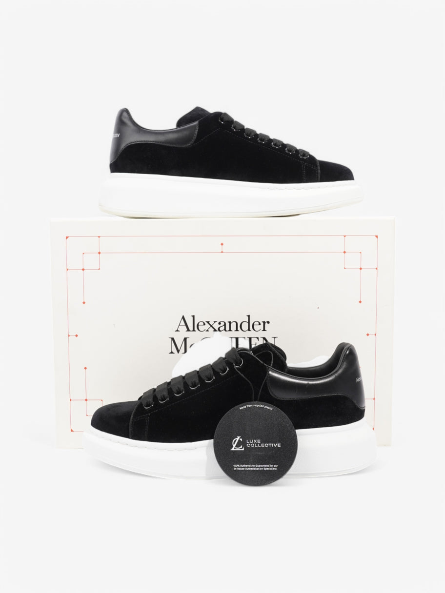 Alexander McQueen Oversized Sneakers Black Velvet EU 40 UK 7 Image 10
