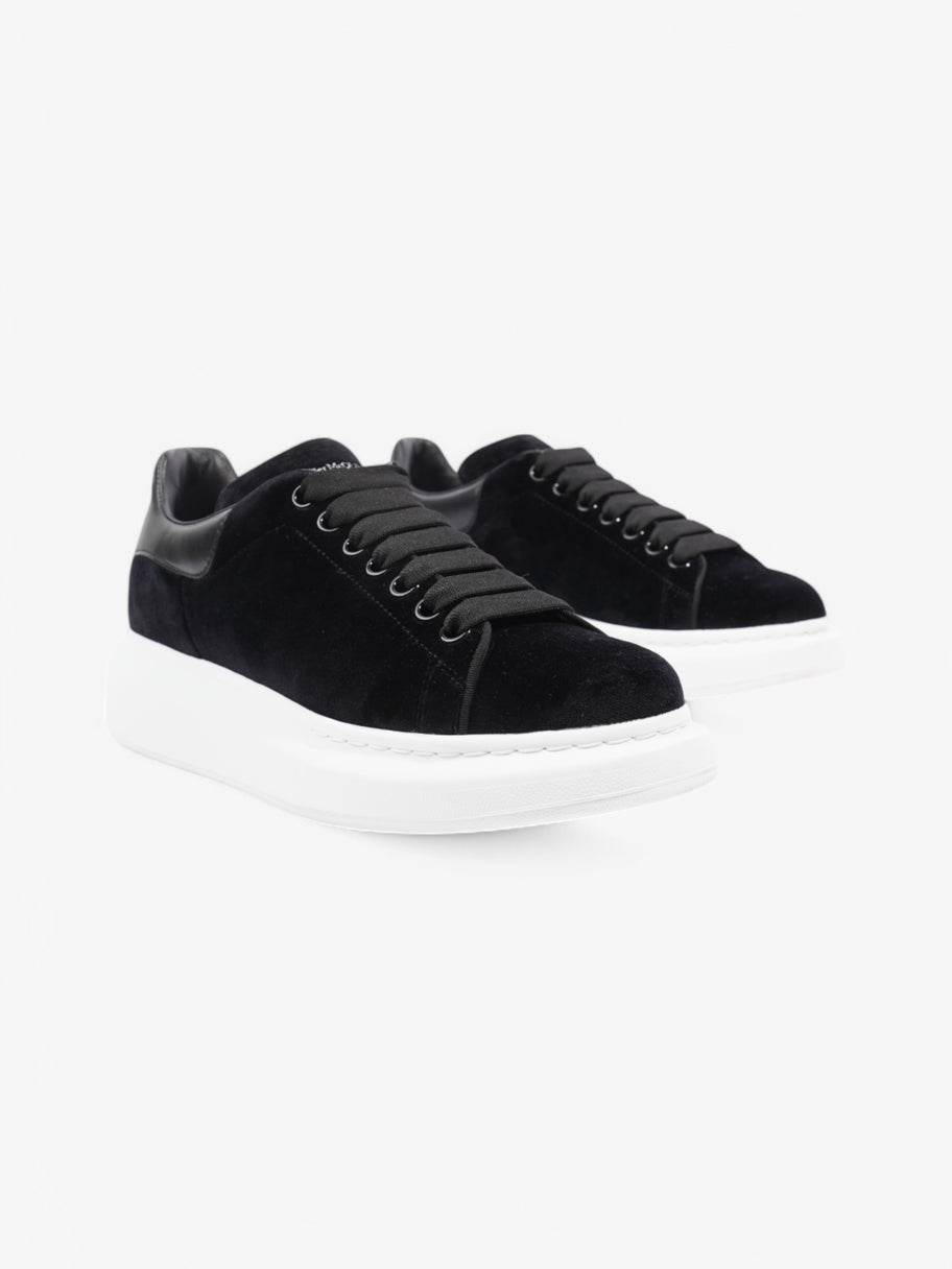 Alexander McQueen Oversized Sneakers Black Velvet EU 40 UK 7 Image 2