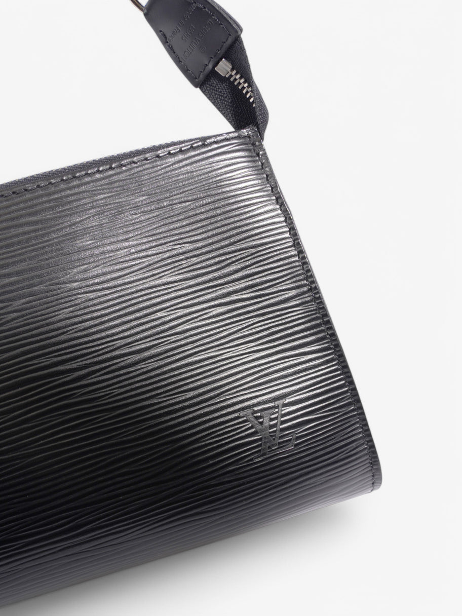 Louis Vuitton Pochette Accessoires Black Epi Leather Image 7